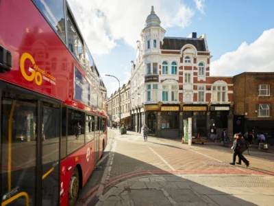 Transportation in London. Starting or ending at New Cross