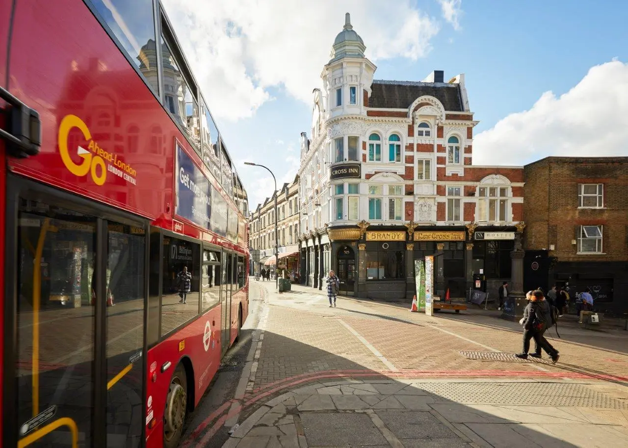 Transportation in London.  Starting or ending at New Cross