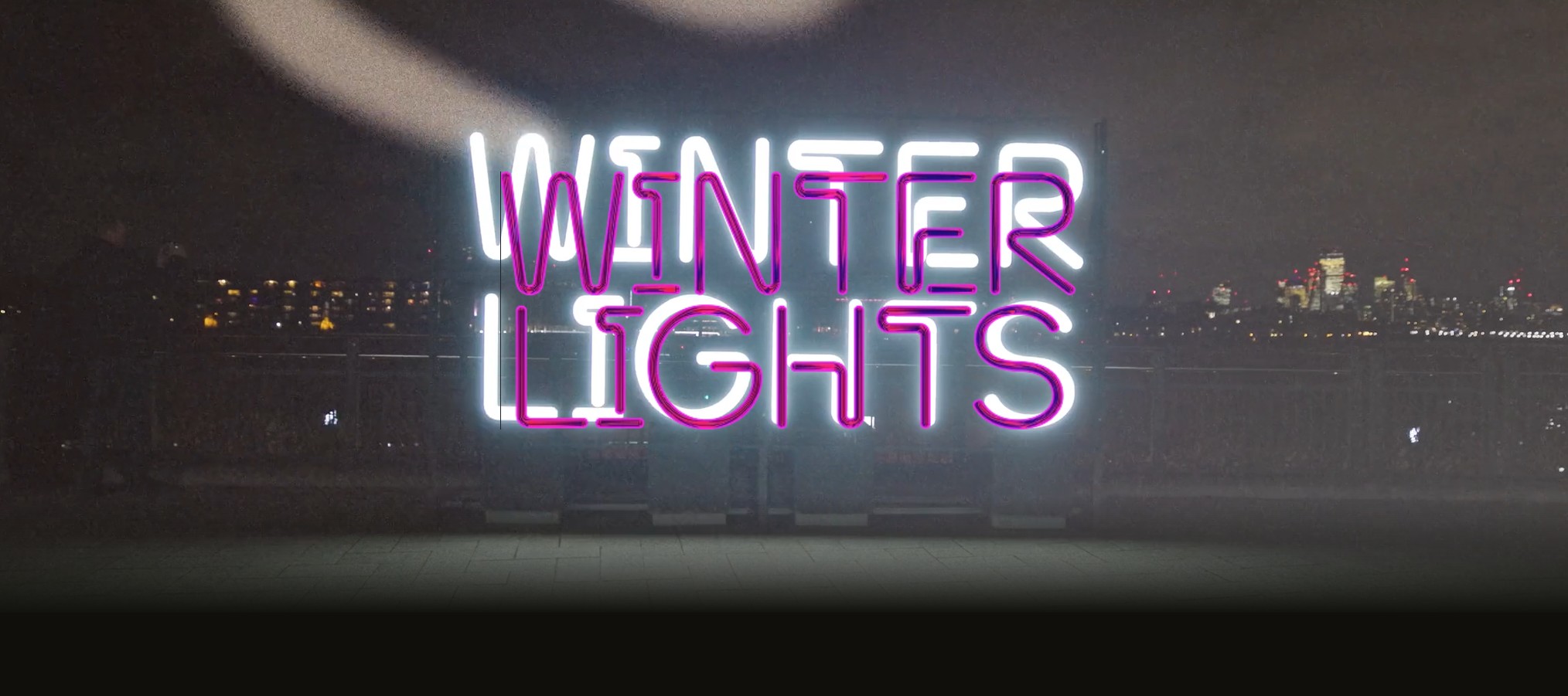 Winter Light Festival London - Canary Wharf