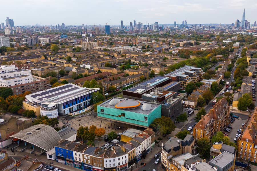 Peckham Guide - Aerial View of Peckham
