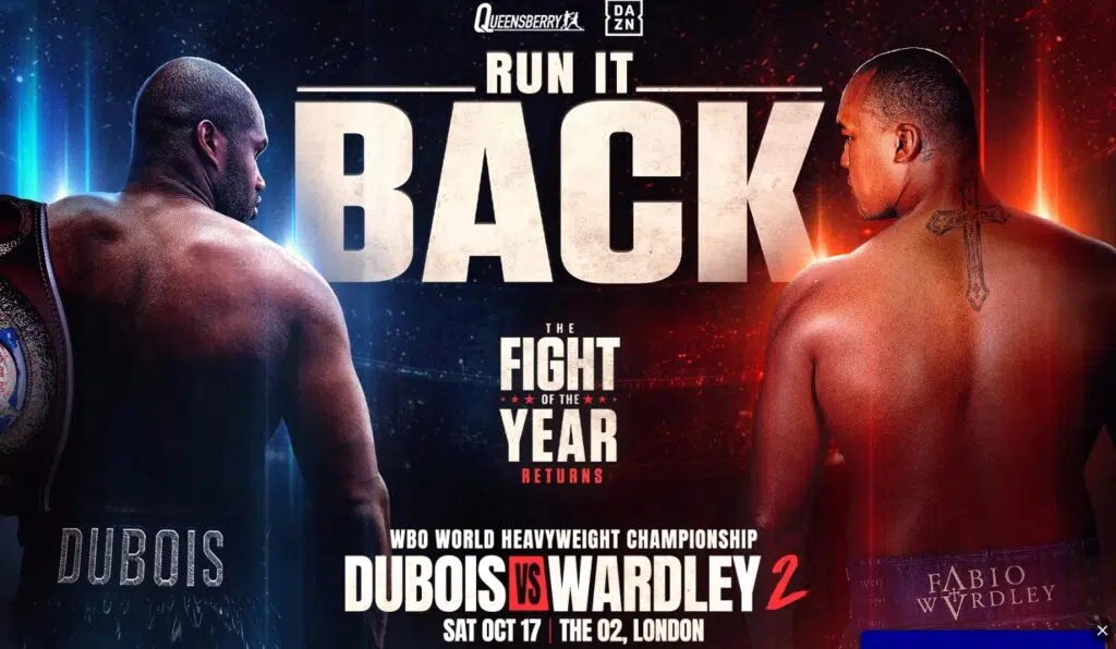 Run It Back Dubois vs Wardley 2